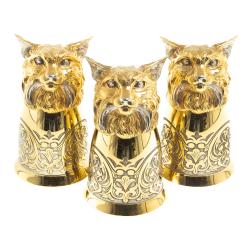 Стопки перевертыши &quot;Рысь&quot; 70 мл 3 шт Златоуст — 