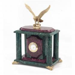 Часы &quot;Орел&quot; камень змеевик бронза — 