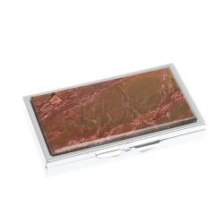 Таблетница на 7 отделений камень яшма серебристая — 