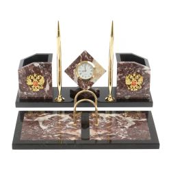 Письменный набор &quot;Куб&quot; из креноида — 