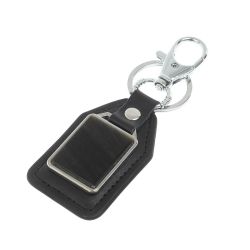 Брелок для ключей с накладкой из золотистого обсидиана — 