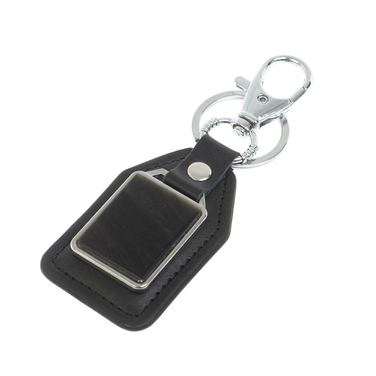 Брелок для ключей с накладкой из золотистого обсидиана фото 1 — 