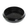 Пепельница круглая из черного змеевика 10х10х3,5 см фото 2 — 