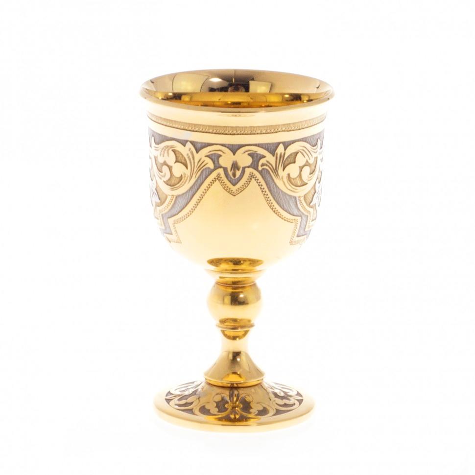 Рюмка для ликера на ножке Златоуст фото 1 — 