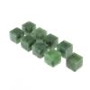 Нефритовые камни для виски / коньяка 9 кубиков 2 см саянский нефрит фото 2 — 
