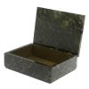 Шкатулка из лиственита 20х14,5х6,5 см фото 3 — 