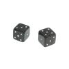 Кубики зарики 1 см из черного обсидиана 2 шт фото 5 — 