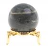 Шар из темного змеевика 3,5 см фото 2 — 