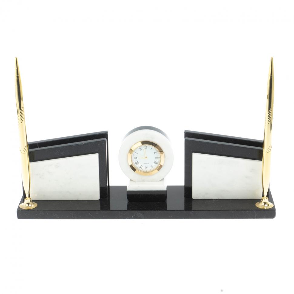 Письменный прибор "Фаворит" камень мрамор фото 1 — 