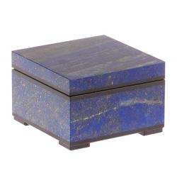 Шкатулка из лазурита 6,5х6,5х4,5 см — 