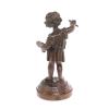 Бронзовая статуэтка "Мальчик-художник" фото 3 — 