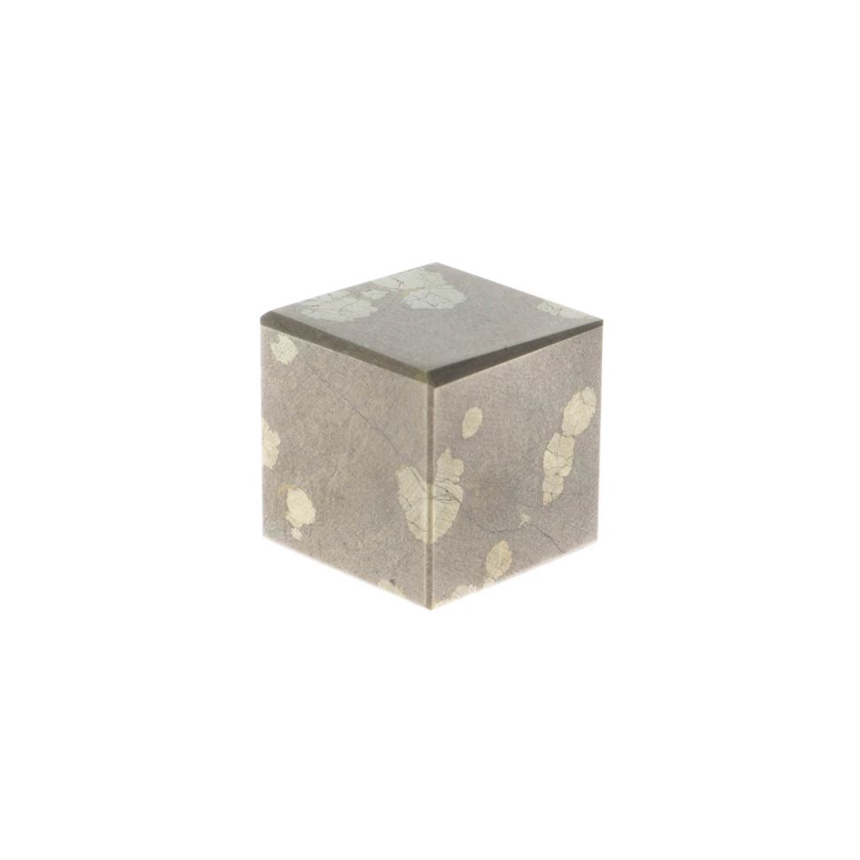 Кубик из камня пирит 22 мм фото 1 — 