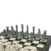Шахматы подарочные "Стаунтон" 44х44 см мрамор / змеевик фото 3 — 