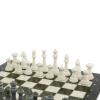 Шахматы подарочные "Стаунтон" 44х44 см мрамор / змеевик фото 4 — 