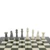 Шахматы подарочные "Стаунтон" 44х44 см мрамор / змеевик фото 5 — 