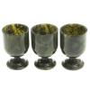 Набор рюмок из нефрита 3 шт 40мл 4,3х6,5 см фото 4 — 