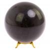 Шар из черного змеевика 12,5 см фото 2 — 