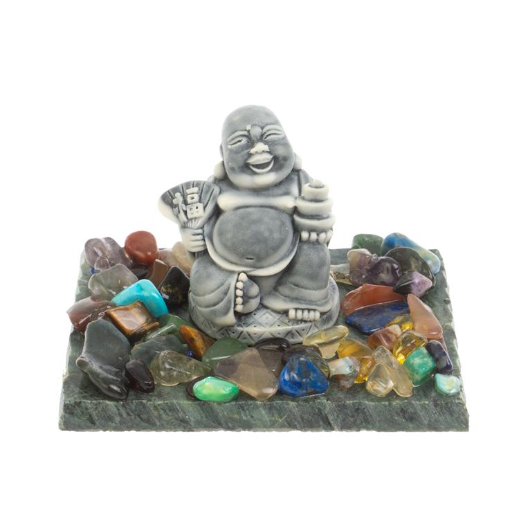 Сувенир "Хотей №3" из мрамолита фото 1 — 