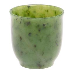 Кружка из нефрита для кофе и чая 140 мм 7х7 см — 