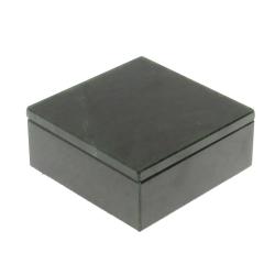 Шкатулка из нефрита 8,5х8,5х3,5 см — 