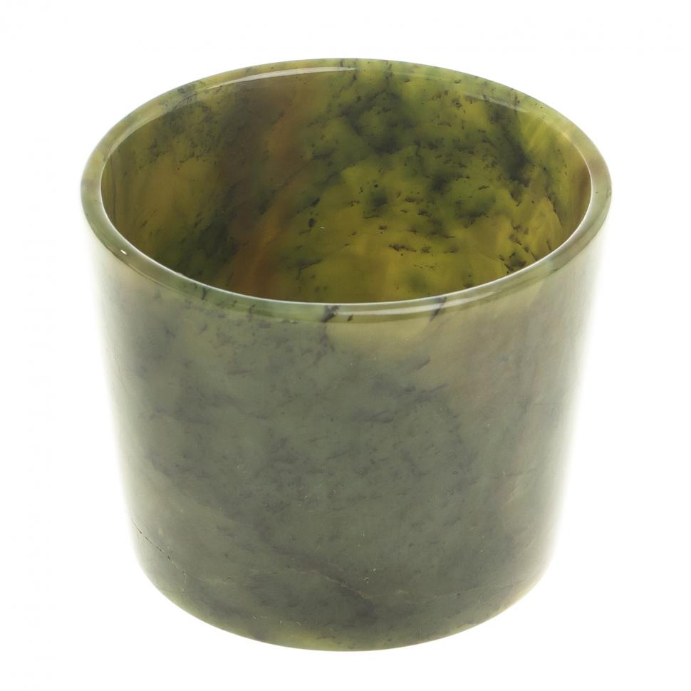 Кружка из нефрита 7,5х6 см фото 1 — 