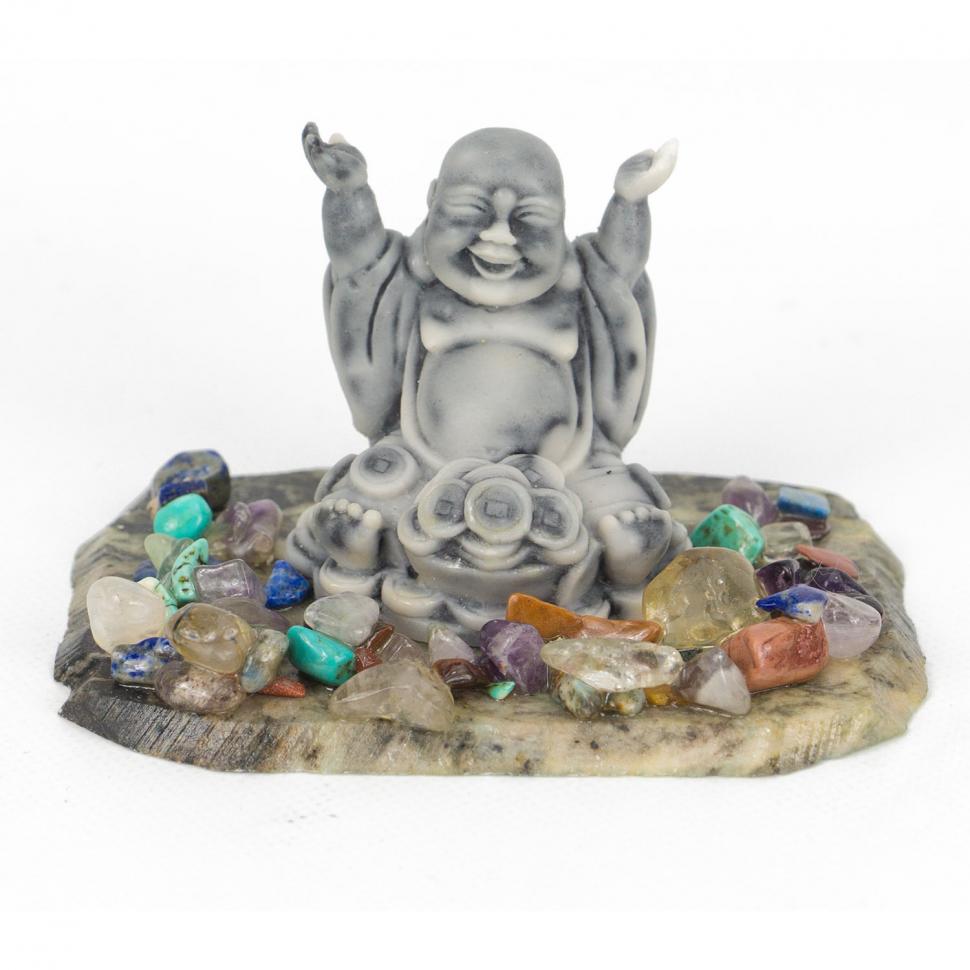 Сувенир из мрамолита "Хотей №5" фото 1 — 