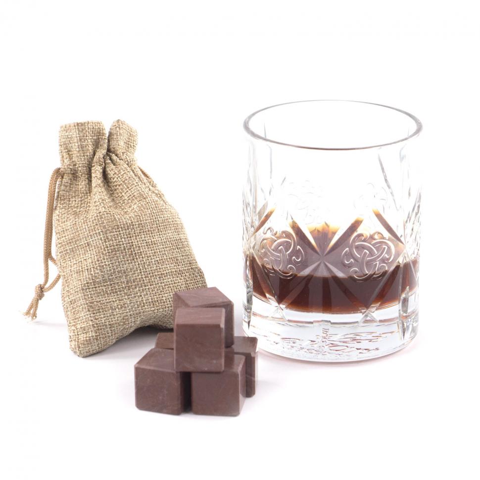 Камни для охлаждения виски 6 кубиков из лемезита фото 1 — 