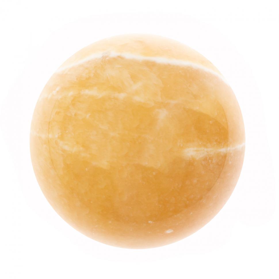 Шар из медового оникса 9,5 см (4) фото 1 — 