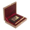 Подарочный набор "Гербовый" кожаная визитница и ручка Златоуст фото 2 — 