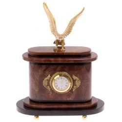 Часы &quot;Горный орел&quot; бронза лемезит — 