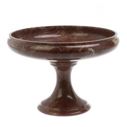 Фруктовница из лемезита 24х24х16,5 см — 