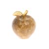 Сувенир "Яблоко" из коричневого оникса  3,9х5,2 см (1,5) фото 1 — 