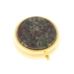 Таблетница на 3 отсека эвдиалит цвет золото — 