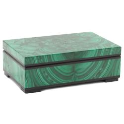 Малахитовая шкатулка &quot;Классическая&quot; 11х7х4,5 см — 