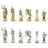 Шахматы сувенирные "Древний Рим" из камня мрамор и лемезит 44х44 см фото 6 — 