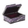 Ларец из камня чароит "Очарование" 9х6х9 см фото 2 — 