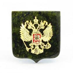 Магнит из змеевика &quot;Герб России&quot; — 