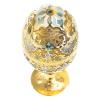 Сувенир яйцо 2 рюмки "Подарочное" с эмалью 40 мл Златоуст фото 7 — 