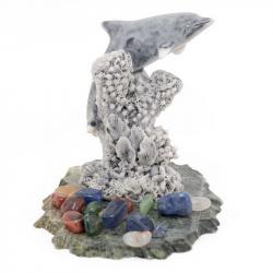 Сувенир из мрамолита &quot;Дельфин&quot; — 