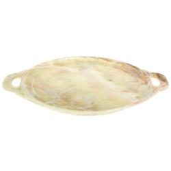 Поднос из оникса с ручками 37х30х2 см (12) — 