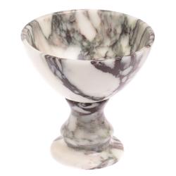 Конфетница из саянского мрамора 450 мл 13,5х13,5х13,5 см — 