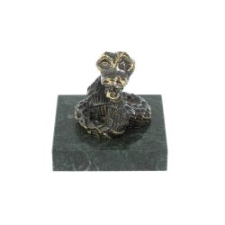 Статуэтка из бронзы и змеевика &quot;Удав&quot; — 