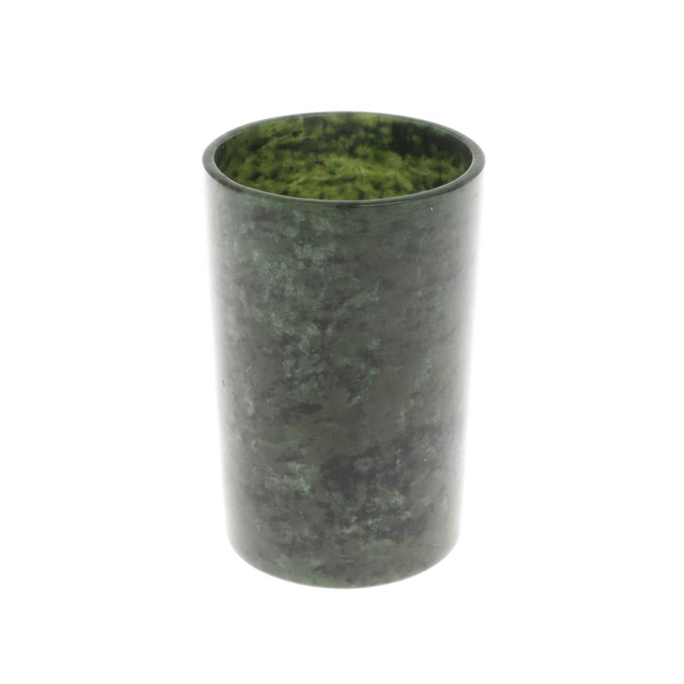 Стаканчик из нефрита 5х5х7 см фото 1 — 