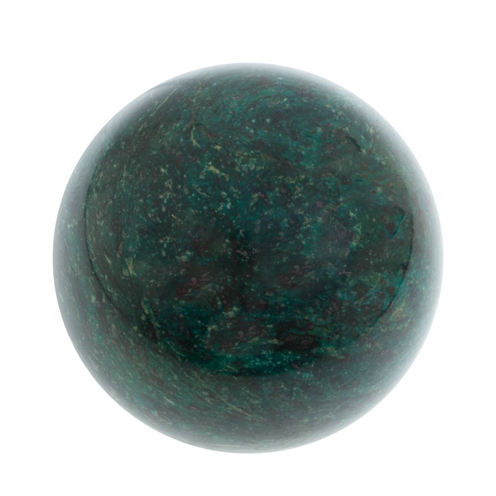 Шар из змеевика 10,5 см фото 1 — 