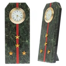 Часы погон &quot;Капитан ВС&quot; из шабровского змеевика — 