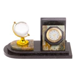 Мини-набор &quot;Глобус&quot; из офиокальцита — 