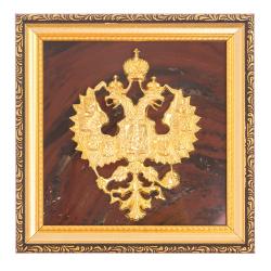 Панно &quot;Герб России&quot; яшма багет — 