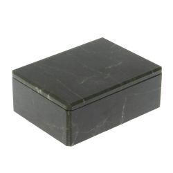 Шкатулка из нефрита 10,5х8х4 см — 