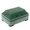 Подарочный ларец "Желание" камень малахит 13х9х6,5 см фото 1 — 