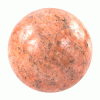 Шар из розового мрамора 7,5 см фото 1 — 